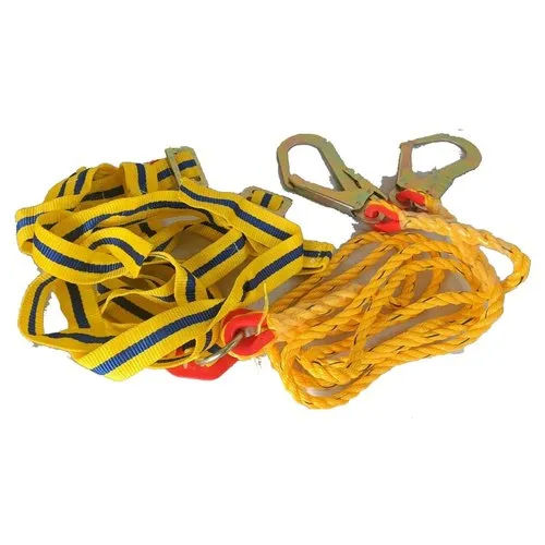 Yellow Full Body Safety Belt Harness