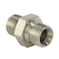 Silver Hydraulic Adaptors Union