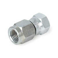 Swivel Union - Stainless Steel, Reducing Size Options Available, Silver Color, Galvanized Surface Treatment, Industrial Grade, Warranty Included