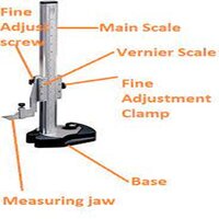 Vernier Height Gauge - Color: Grey