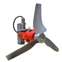 Submersible Mixer - Stainless Steel, 400 Kg Capacity, Silver Color, 0.75 Kw Power, 220v Ac/dc | Full Automatic, Durable, Homogenized Mixing