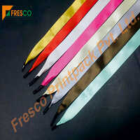 Luxury Bag Satin Ribbon - Silk Material, Customizable Sizes, Multicolor Options, Reversible Design, Plain Pattern, Available In 15mm, 20mm, 25mm Widths