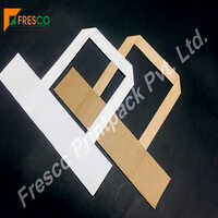 Premium Flat Bag Handle - High-grade Paper, Various Sizes Available, Elegant White Color | Soft Durable Design For Luxury Shopping Bags