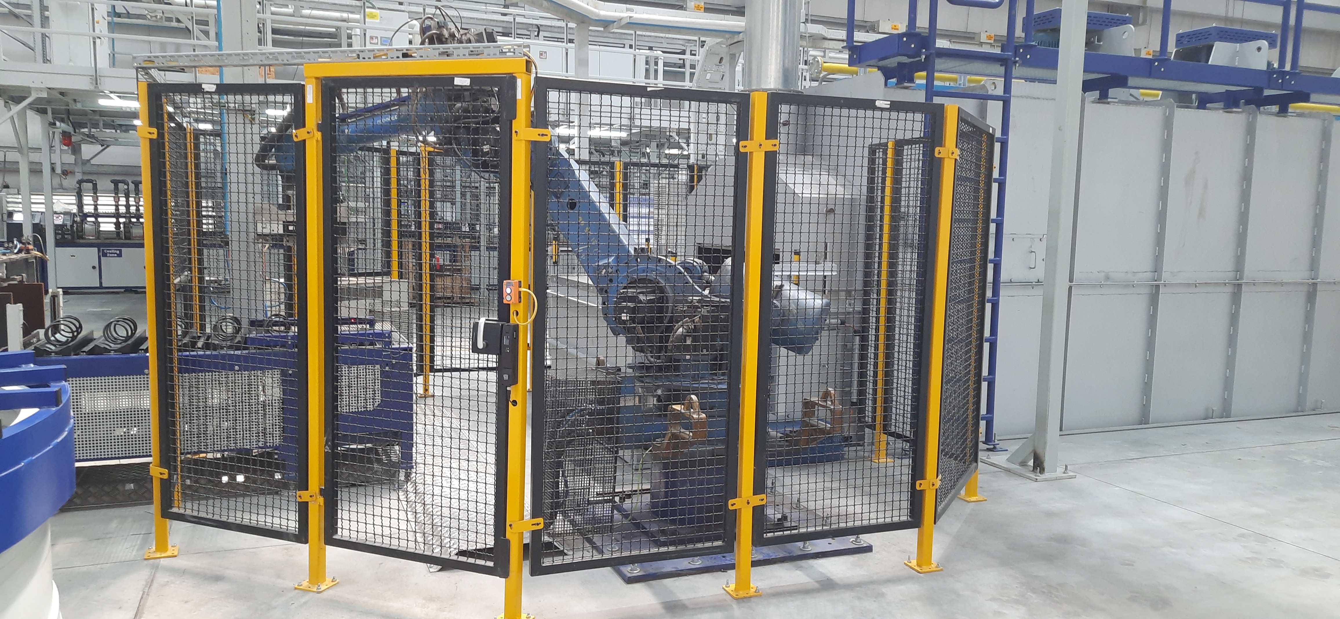 machine safety fence