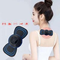 PORTABLE USB NECK MASSAGER ELECTRIC NECK MASSAGER AUTOMATIC MASSAGE ENHANCER MINI CERVICAL MASSAGER EMS LYMPHATIC DRAINAGE MASSAGE WITH CABLE (6204)