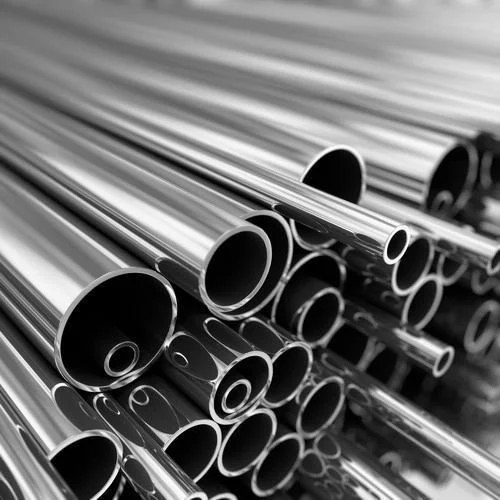 SS Pipe (TP-321) - Stainless Steel, Round Shape, Gray Color, Anodized Surface Finish | 1-Year Warranty, Alloy Material Perfect for Construction Applications