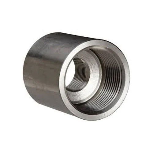 Stainless Steel Coupling Fittings - Polished Stainless Steel Gray Color | Designed for Construction Applications Durable Coupling Type