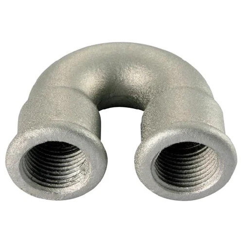 Malleable Fittings - Mild Steel, Polished Silver Finish | Durable Steel Products for Versatile Construction Applications