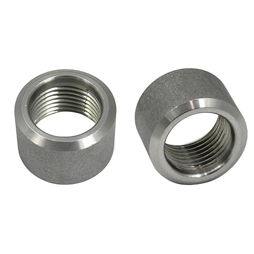 Waste Coupling Half Thread - Mild Steel, Polished Finish, Gray Color, Weight Range 0.027 to 1.150 Kg | Ideal for Construction Applications