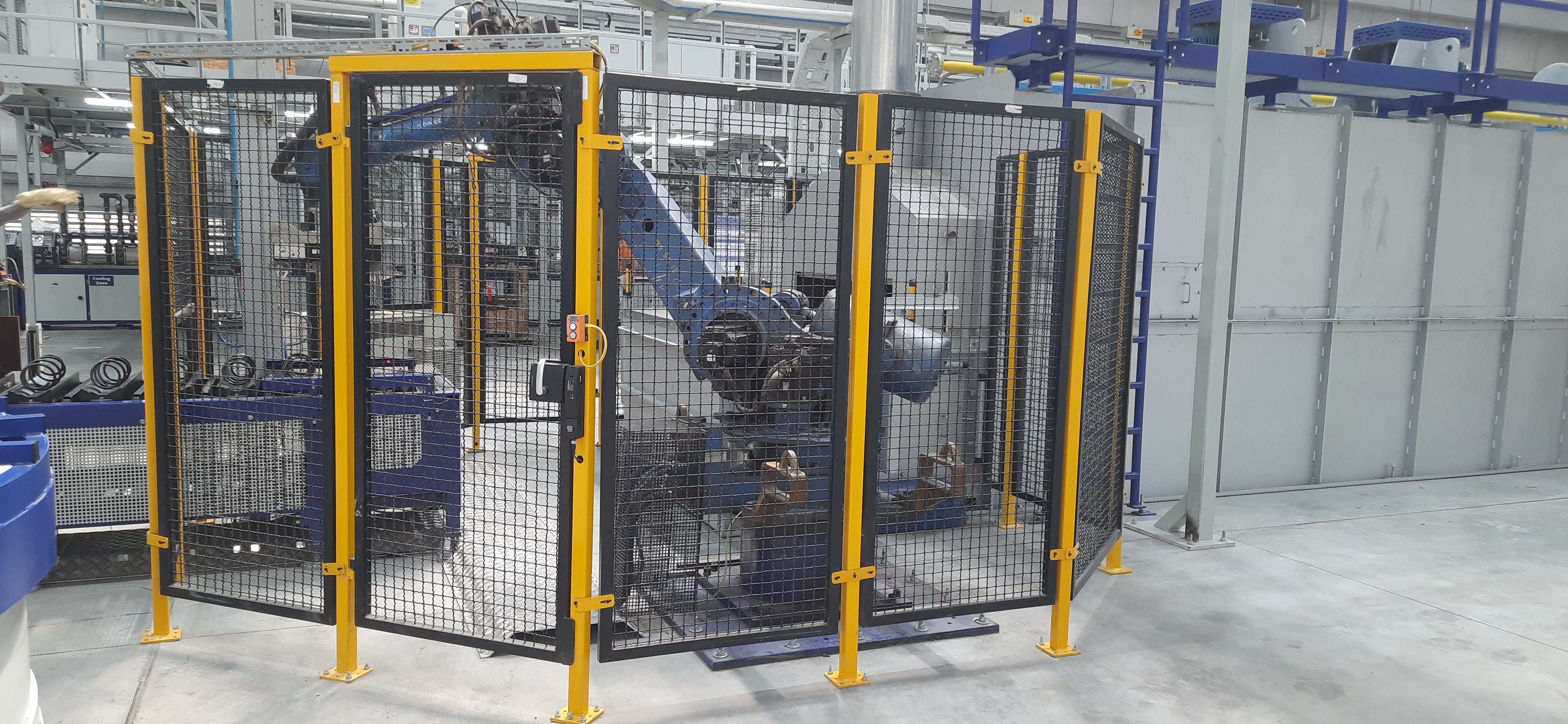 machine safety fence