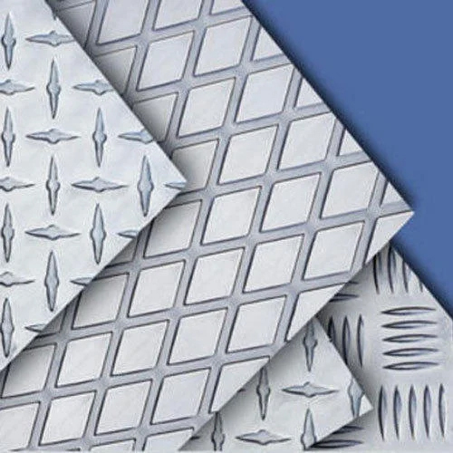 Gray Aluminium Patterned Sheets