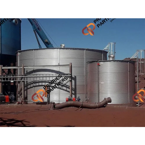 Zincalume Steel Overhead Water Tank