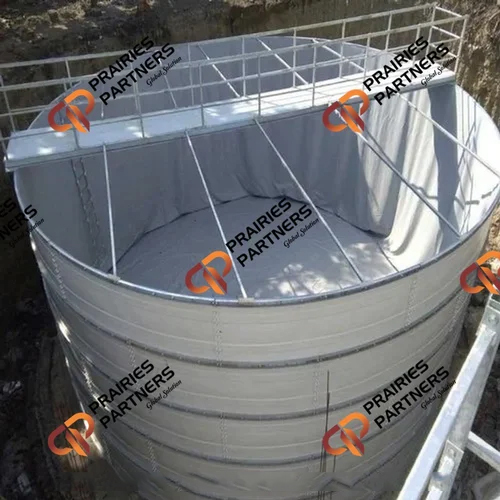 Round Zinc Aluminium Water Storage Tank