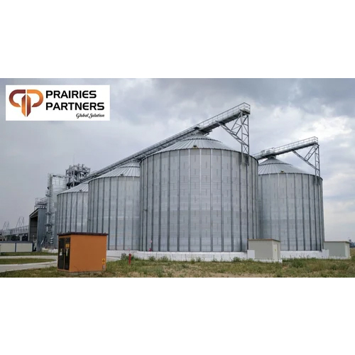 Zincalum Grain Storage Silos