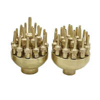 Aluminum Alloy Brass Flower Fountain Nozzles