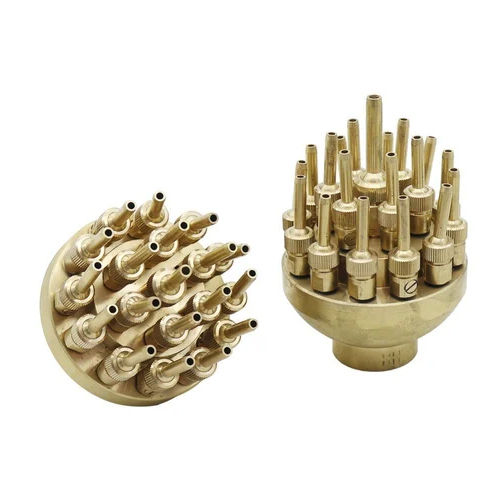 Brass Flower Fountain Nozzles