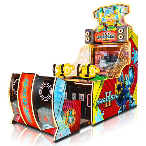 107x254x228cm Hero Of Steel Ii Family Amusement Game