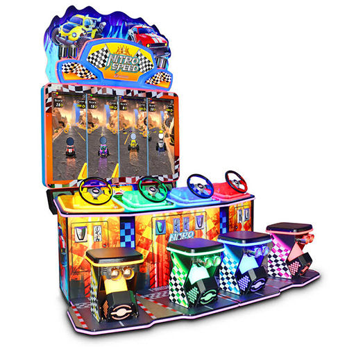 230x199x267cm Nitro Speed 4 Player With Seat Amusement Game