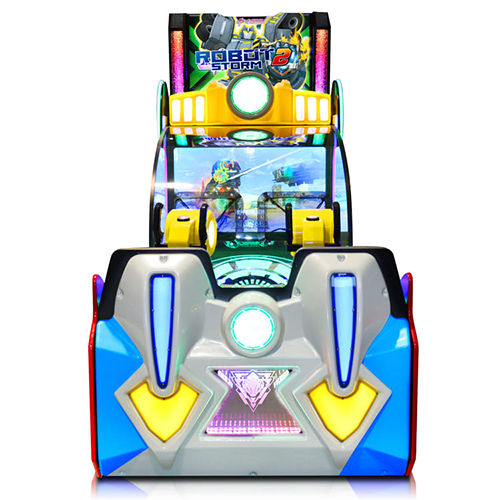 110x262x208cm Robot Storm 2 Family Amusement Game