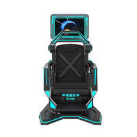 360 Degree Vr Simulator - Metal, 1870x1220x2041mm | Ideal For Children, Outdoor Use, 1500w Electric Power