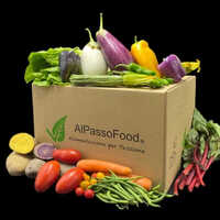 Vegetable Corrugated Box - Paper Material, Customized Size , Matte Laminated Finish