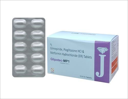 GLIMEPIRIDE AND PIOGLITAZONE HCL AND METFORMIN  TABLETS