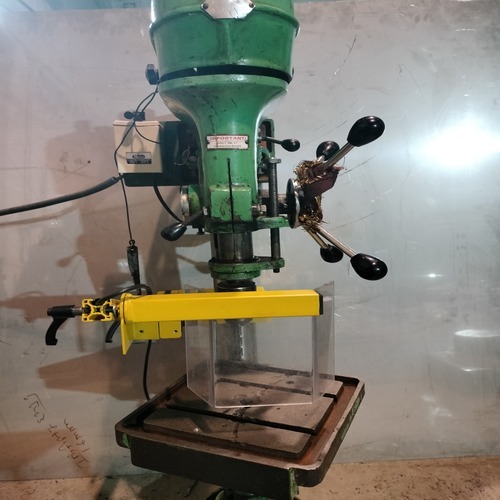 Drilling Machine Safety Guard - Color: Transparent