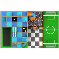 Soft Indoor Playground For Children