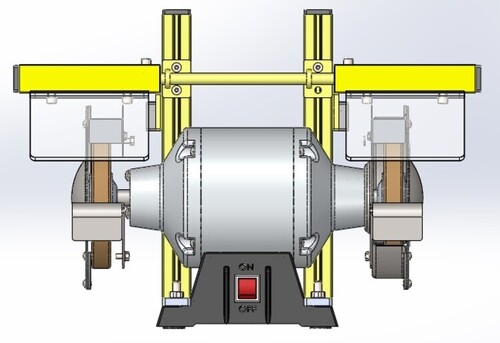 Bench Grinder Safety Guard