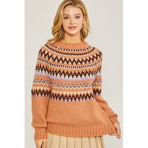 intarsia sweater