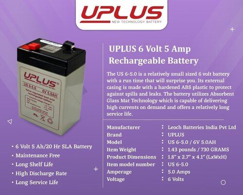 6v 5ah Battery