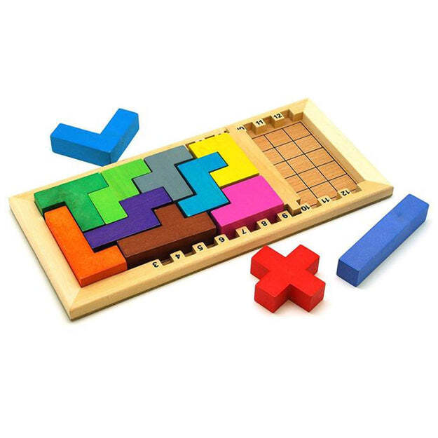 AT50 WOODEN MIND GAME AND GAME FOR KIDS AND BABIES FOR PLAYING AND ENJOYING PURPOSES (1950)