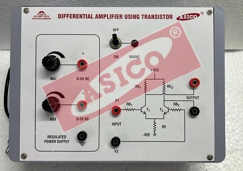 Differential Amplifier Using Transistors