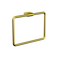Glossy Gold Towel Ring  Subtle
