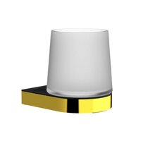 Gold Tumbler Holder-subtle - Finish: Glossy