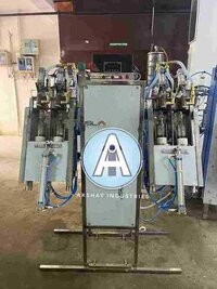 4 Head Semi Automatic Goli Soda Filling Machine - Color: Silver