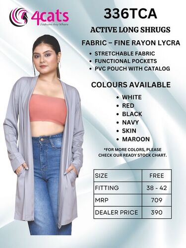 ACTIVE WOMENS SHRUGS