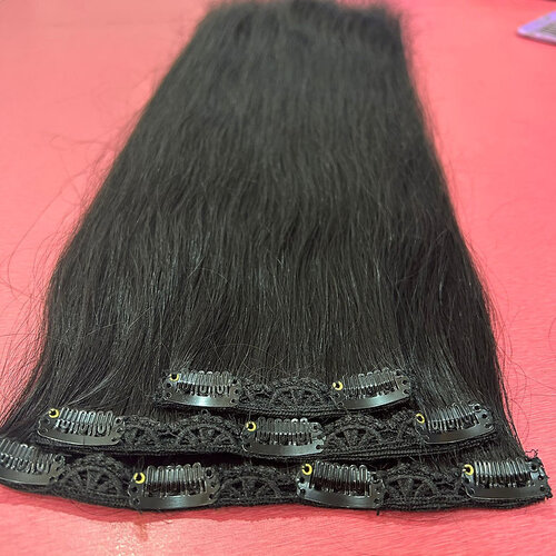 Clip In human hair extensions factory from india