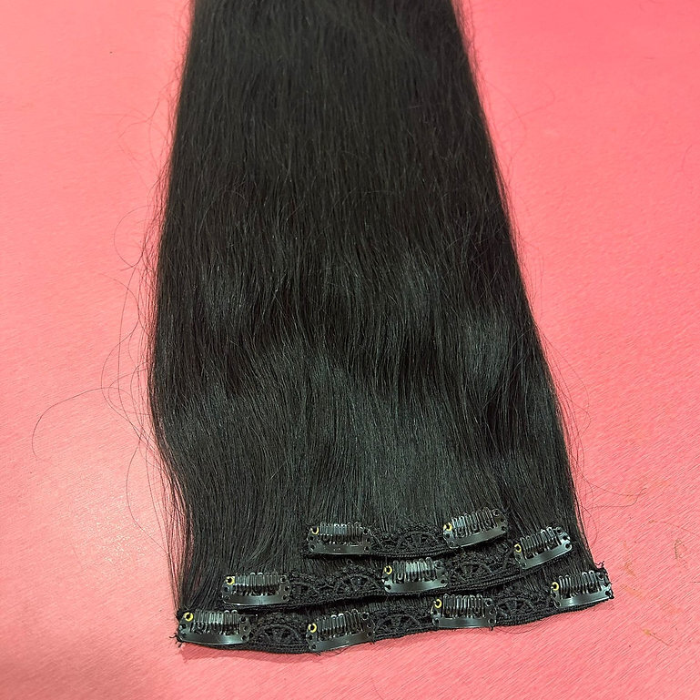 Clip In human hair extensions factory from india