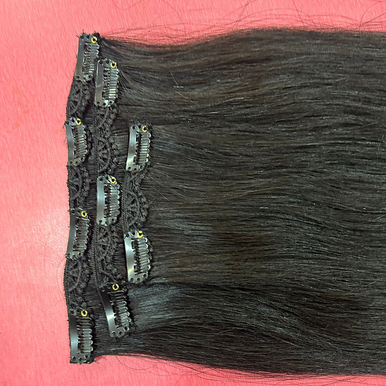 Clip In human hair extensions factory from india
