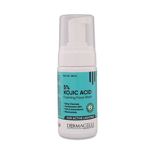 5 Percent Kojic Acid Foaming Face Wash