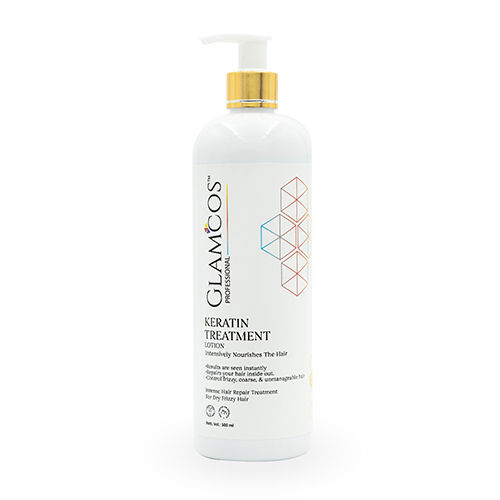 500 Ml Glamcos Professional Keratin Treatment Lotion Recommended For: All Hair Types