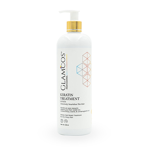 500 ML Glamcos Professional Keratin Treatment Lotion