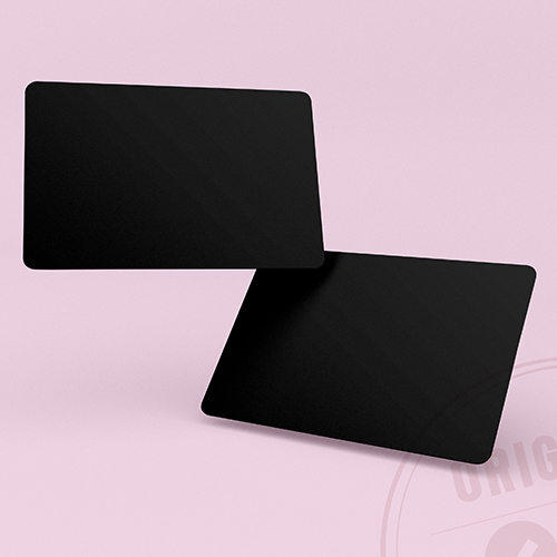 PVC Black Cards