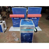 6 Kw 2 Table Steam Press Machine - Material: Stainless Steel