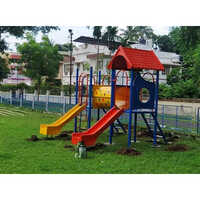 Ldpe Multi Play Station - 8 Feet Size, 95kg Load Capacity, 1 Year Warranty | Ideal For Children Age 10+, Durable And Safe Play Structure