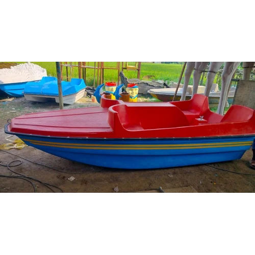 Multicolor Fiberglass Paddle Boat