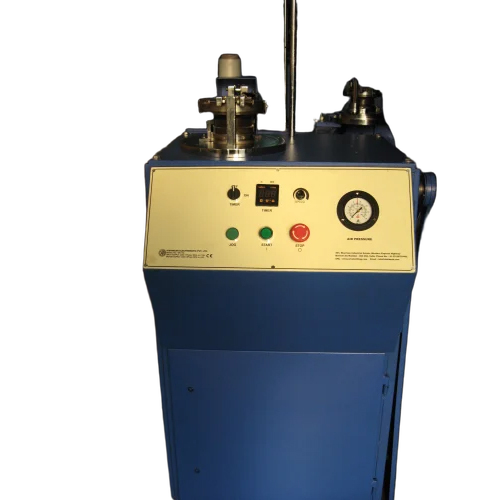 Semi-Automatic Rubber Band Making Machine - Galvanized Steel, Blue Color | Semi Automatic, Industrial Use, Electric Power Source, Warranty Included