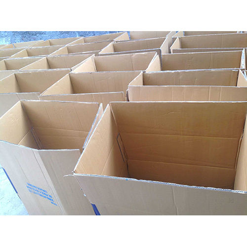 Polished Brown Corrugated Carton Box