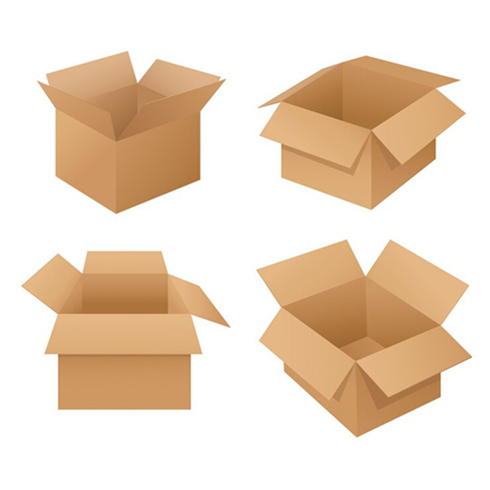 Small Corrugated Box - Finish: Polished